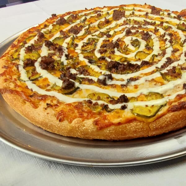 BBQ Burger Pizza